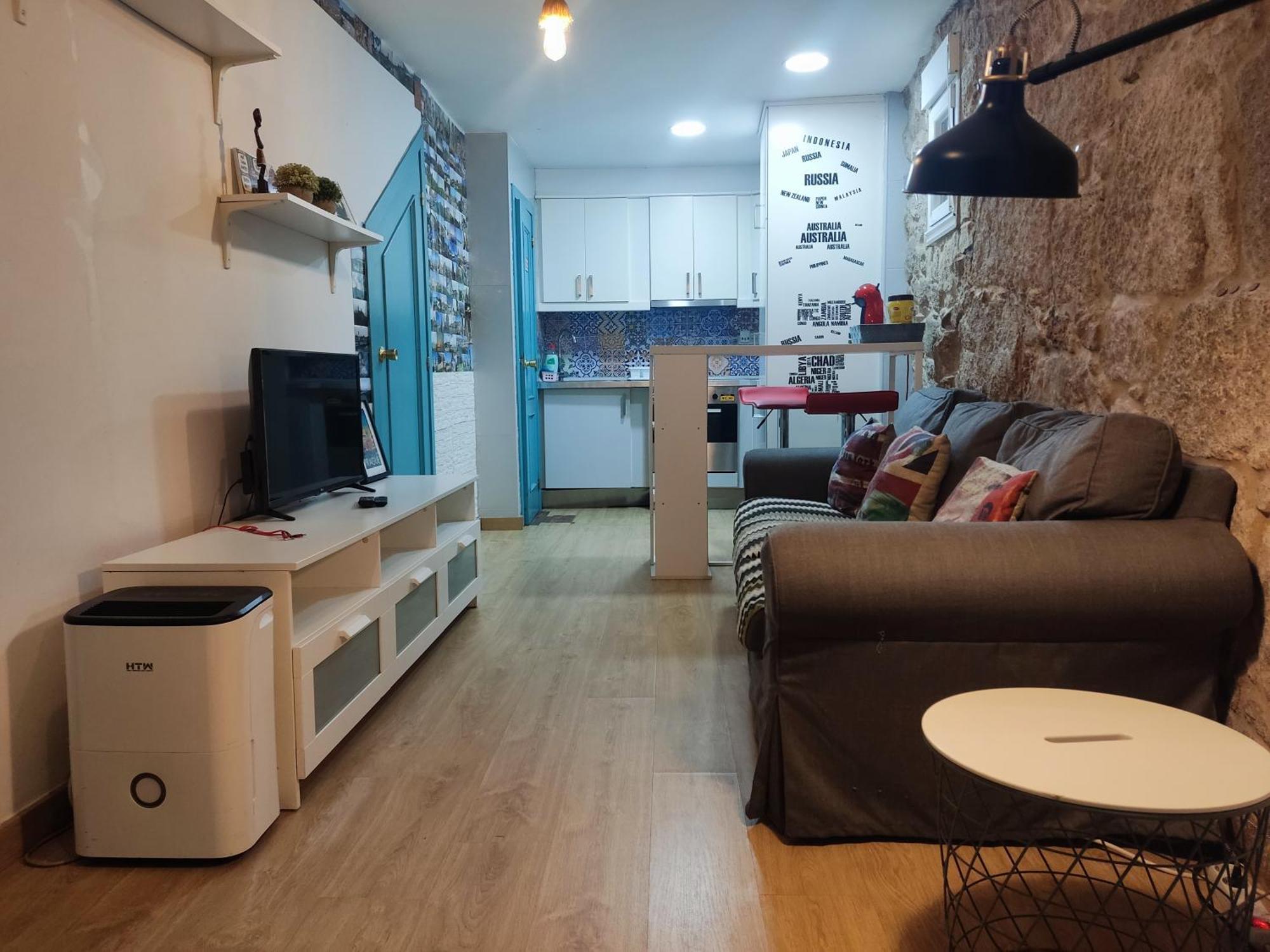Céntrico, Casco Vello, Wifi, Vodafone Tv, Netflix *